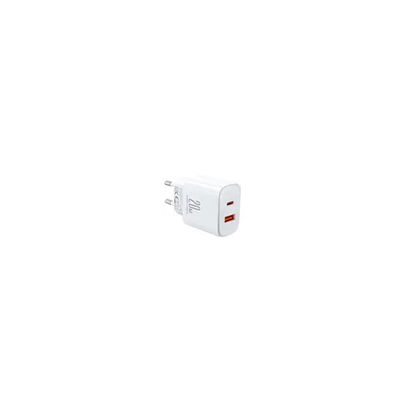 Charger Joyroom JR-TCF05 Flash, 20W + C to L Cable 1m (White)